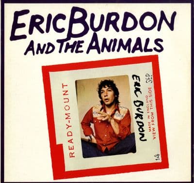 Eric Burdon - And The Animals (SPELP 40) Good Times - Ring Of Fire - CC Rider - M-