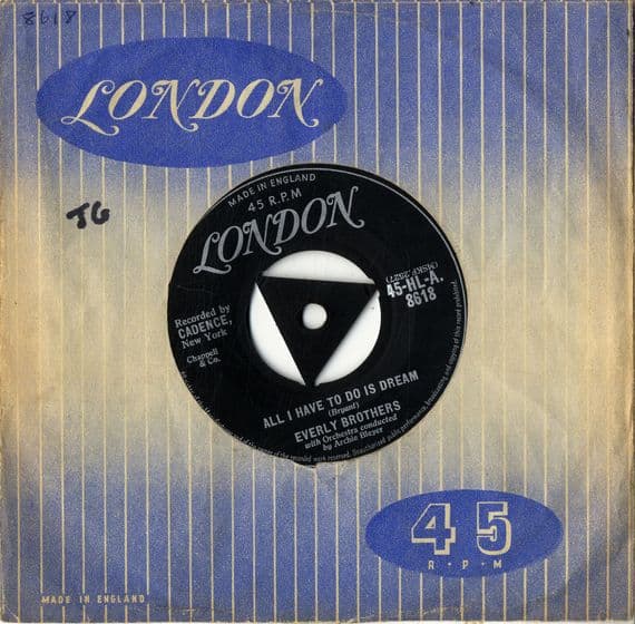 Everly Brothers,The - All I Have To Do Is Dream/Claudette (HLA 8618)