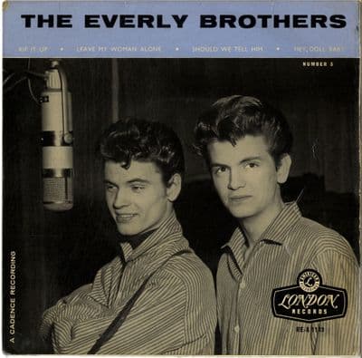 Everly Brothers,The - Number 3 - Rip It Up  - Hey Doll Baby RE-A 1149)