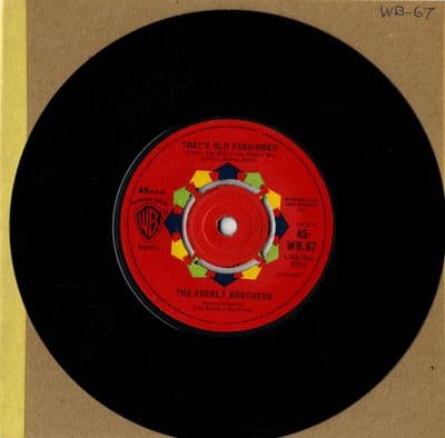 Everly Brothers,The - That's Old Fashioned/How Can I Meet Her (EB 67) Ex