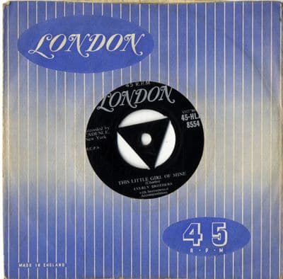 Everly Brothers,The - This Little Girl Of Mine/Should We Tell Him (HLA 8554)