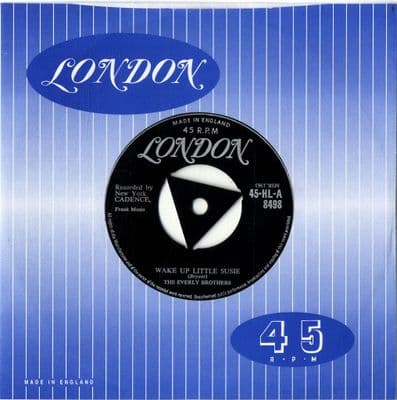 Everly Brothers,The - Wake Up Little Susie/Maybe Together (HLA 8498) Ex