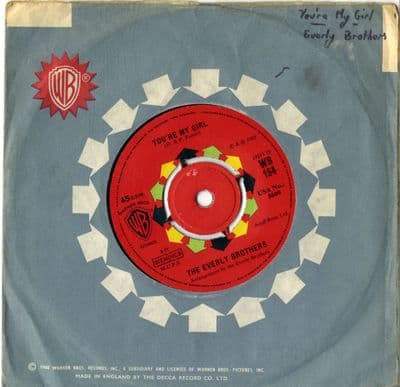 Everly Brothers,The - You're My Girl/Don't Let the Whole World Down (WB 154)