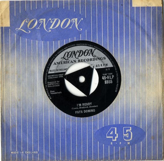 Fats Domino - I'm Ready/Margie (HLP 8865)