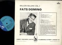 Fats Domino - Million Sellers By Fats Vol.1 (LBL 83023) Ex/Ex