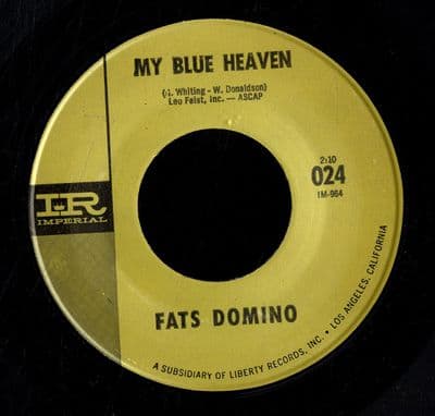 Fats Domino - My Blue Heaven/Country Boy (024) Ex