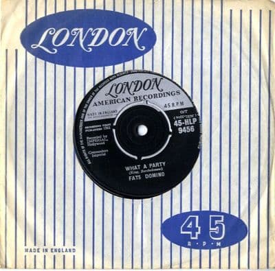 Fats Domino - What A Party/Rockin' Bicycle  (HLP 9456)