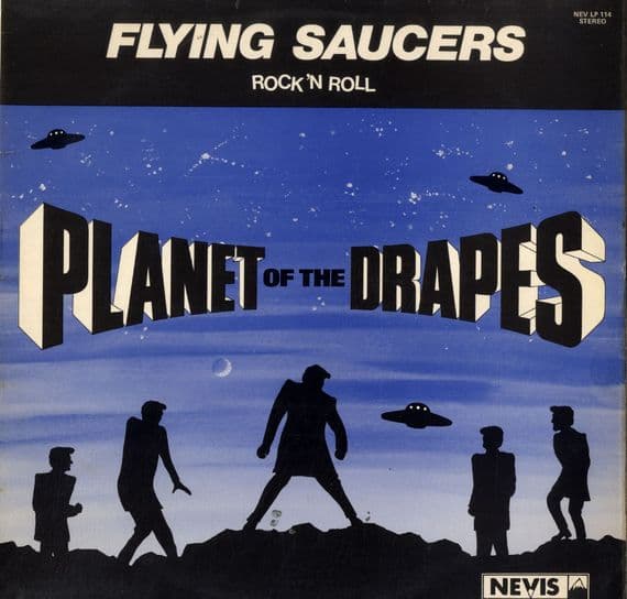 Flying Saucers - Planet Of The Drapes (NEVLP 114) M-