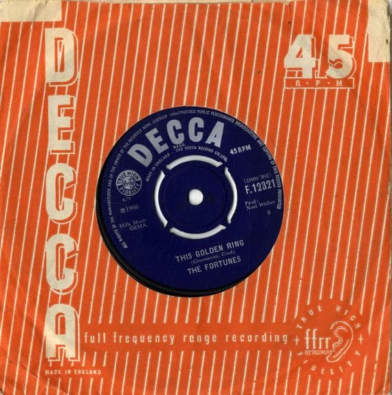 Fortunes,The - This Golden Ring/Someone To Care (F 12321)