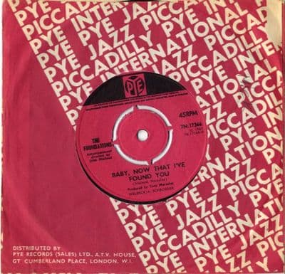 Foundations,The - Baby Now That I've Found You/Come On Back To Me (7N 17366)