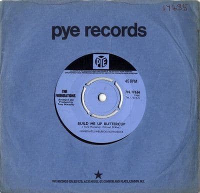 Foundations,The - Build Me Up Buttercup/New Direction (7N 17636) Ex