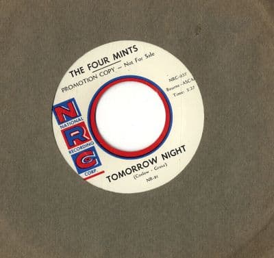 Four Mints,The - Tomorrow Night/Pina Colada (NR 91) Ex