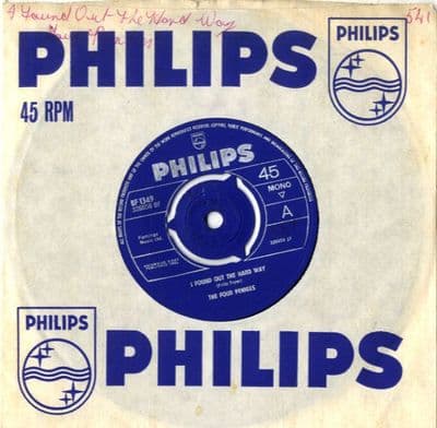 Four Pennies,The - I Found Out The Hard Way/Don't Tell Me You Love Me (BF 1349) M-