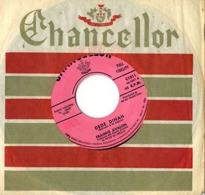 Frankie Avalon - Dede Dinah/Ooh La La (C 1011)