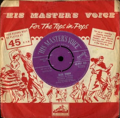 Frankie Avalon - Dede Dinah/Ooh La La (Pop 453)