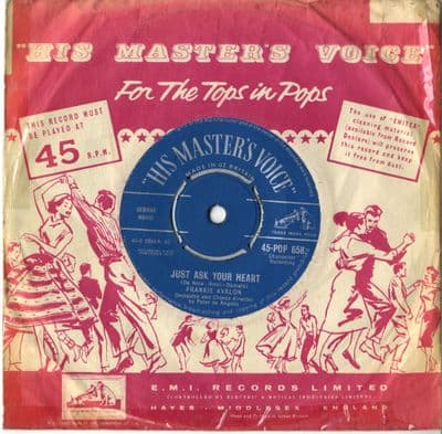 Frankie Avalon - Just Ask Your Heart/Two Fools (Pop 658)