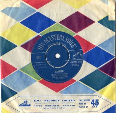 Frankie Avalon - Married/True True Love (Pop 940)
