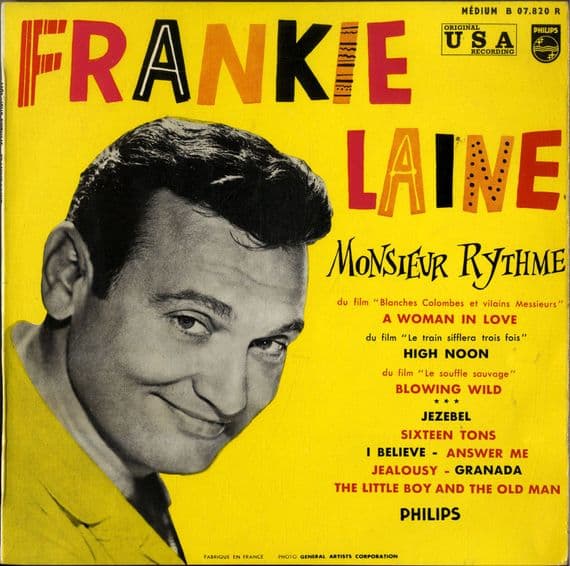 Frankie Laine - Monsieur Rythme (07.820 R) France 10