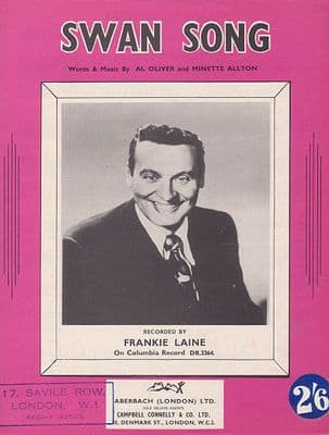 Frankie Laine - Swan Song - Mint