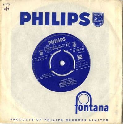 Frankie Vaughan - Kewpie Doll/So Many Women (PB 825) M-