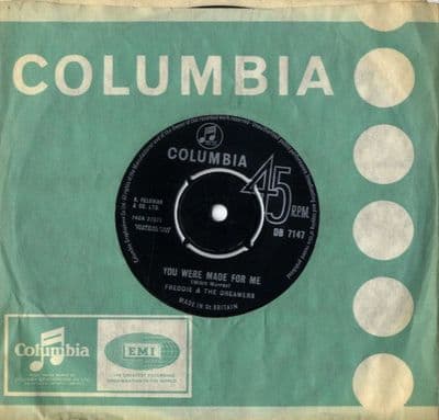 Freddie & The Dreamers - You Were Made For Me/Send A Letter To Me (DB 7147)