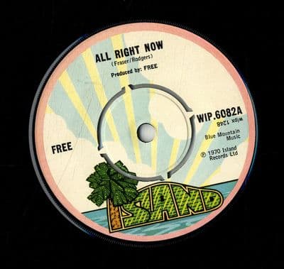 Free - All Right Now/Mouthful Of Grass (WIP 6082) M-