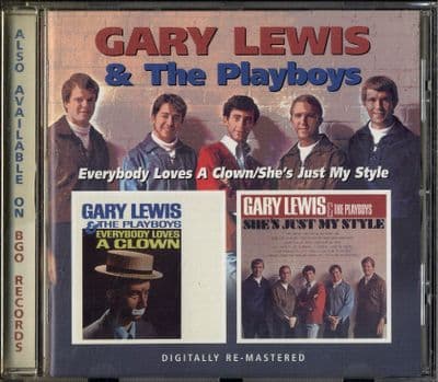 Gary Lewis & The Playboys - Everybody Loves A Clown/She's Just My Style - BGO CD