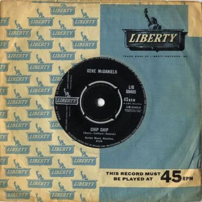 Gene McDaniels - Chip Chip/Another Tear Falls (55405)