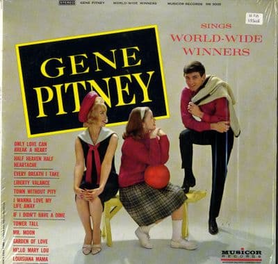 Gene Pitney - Sings World-Wide Winners (MS 3005) Orange Label Stereo - M-/M-