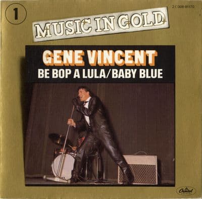 Gene Vincent - Be Bop A Lula/Baby Blue (006-81170) France -  M-/M-