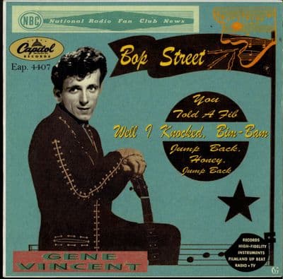 Gene Vincent - Bop Street (EAP 4407) India