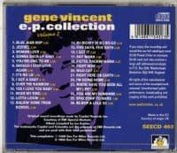 Gene Vincent - E.P. Collection Volume 2 - See For Miles CD