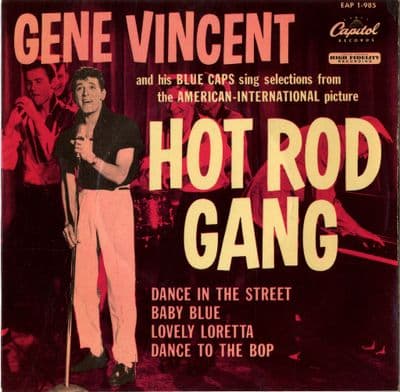 Gene Vincent - Hot Rod Gang  (EAP 1-985) Ex/VG+