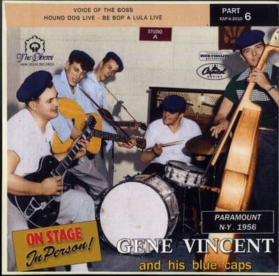 Gene Vincent - On Stage In Person Part 6 (EAP 6-2010) India