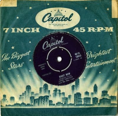 Gene Vincent - Right Now/The Night Is So Lonely (CL 15053)