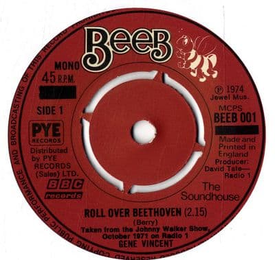 Gene Vincent - Roll Over Beethoven/Say Mama/Be Bop A Lula (Beeb 001)