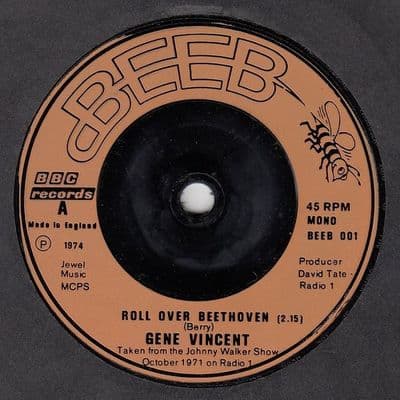 Gene Vincent - Roll Over Beethoven/Say Mama/Be Bop A Lula (Beeb 001)  M-