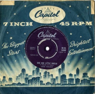 Gene Vincent - She She Little Sheila/Hot Dollar (CL 15202)