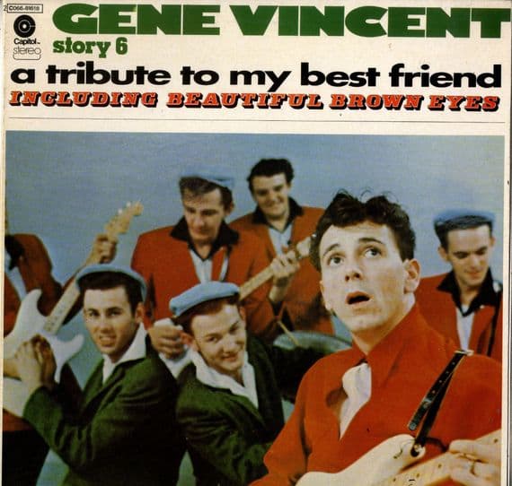Gene Vincent - Story 6 - A Tribute To My Best Friend (C066-81618) Gatefold Sleeve - M- (France)