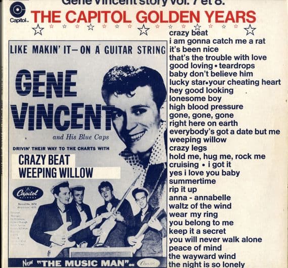Gene Vincent - Story Vol. 7/8- The Capitol Golden Years  - 2 x LP Set - Ex/M-