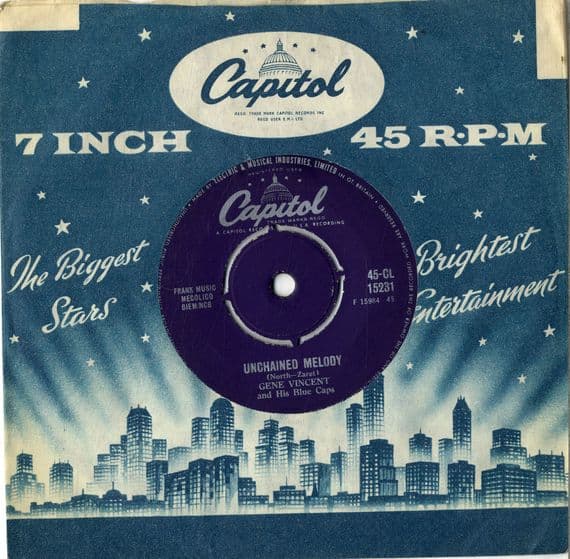 Gene Vincent - Unchained Melody/Brand New Beat (CL 15231)