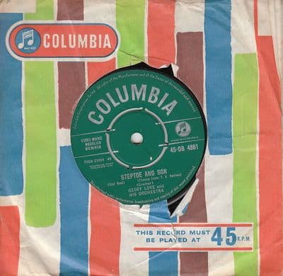 Geoff Love and Orchestra - Steptoe And Son/Over The Backyard Fence (DB 4881) M-