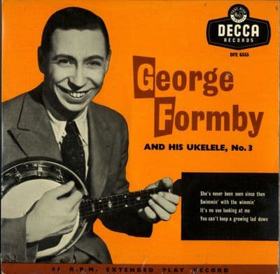 George Formby - And His Ukelele No. 3 (DFE 6355) M-