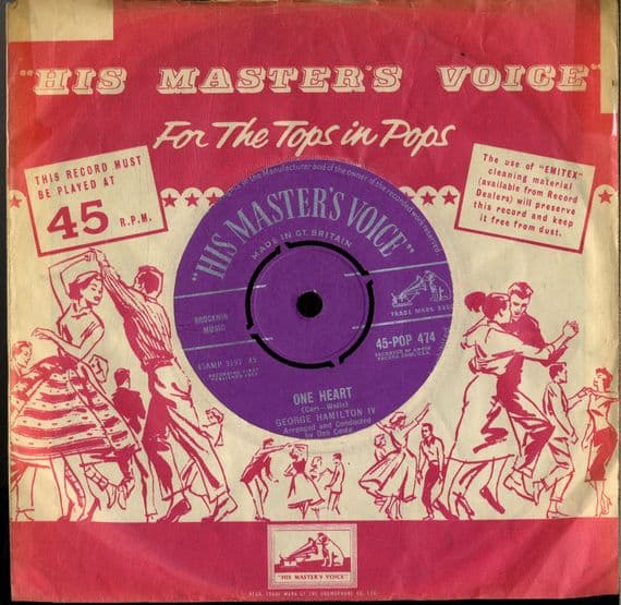George Hamilton IV - One Heart/Now And For Always (Pop 474)