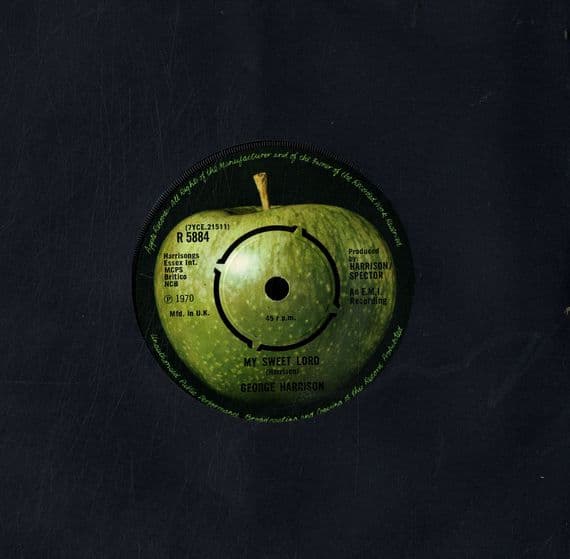 George Harrison - My Sweet Lord/What is Life (R 5884) M-