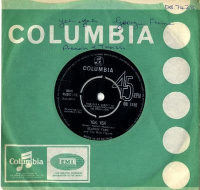 Georgie Fame - Yeh, Yeh/Preach And Teach (DB 7428) Ex