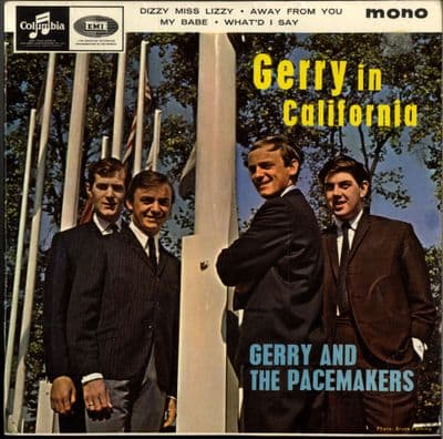 Gerry And The Pacemakers - Gerry In California (SEG 8388) M-