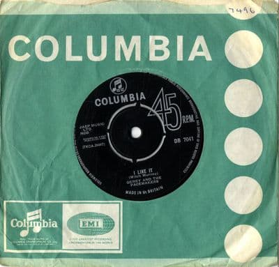 Gerry And The Pacemakers - I Like It/It's Happened To Me (DB 7041)