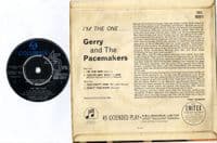 Gerry And The Pacemakers - I'm The One (SEG 8311)
