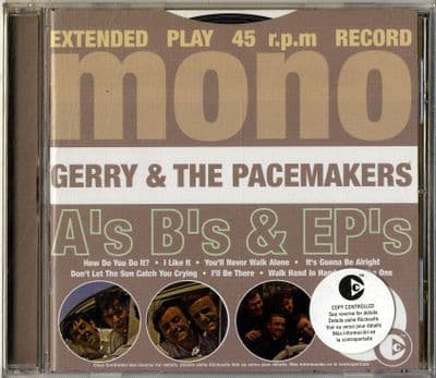 Gerry & The Pacemakers - A's B's & EP's - EMI Gold CD